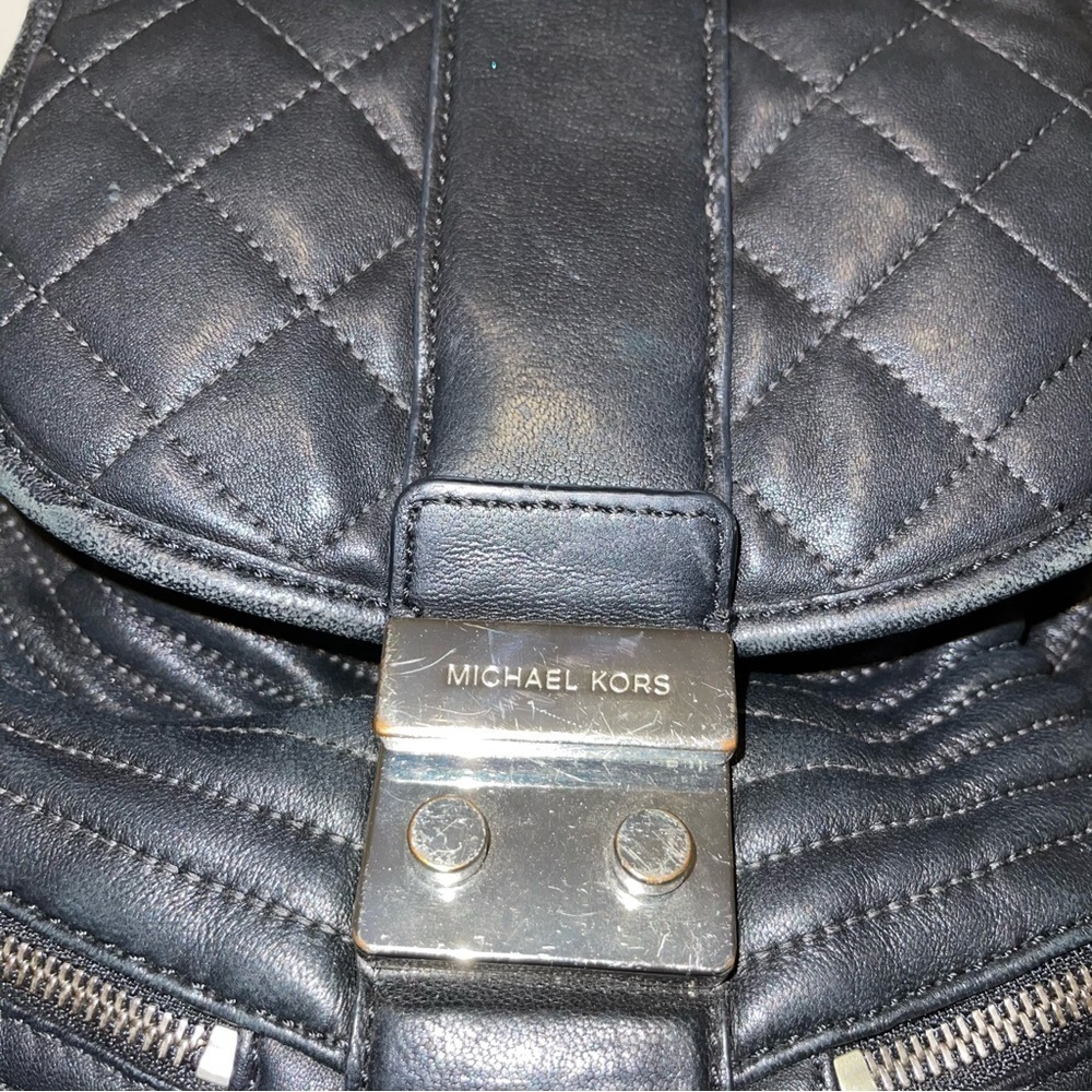 Michael Kors Leather Backpack Women - Picture 5 of 7